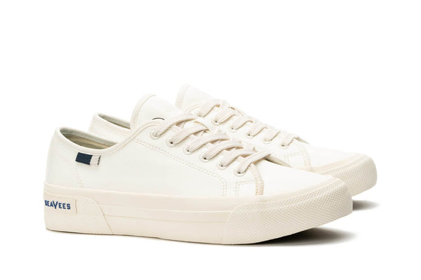 Seavees Womens SeaChange LTT White Corn Leather