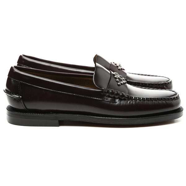 Sebago Classic Dan Rhombus HTC LA Woman Brown Burgundy Footwear