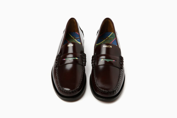 Sebago Dan Regimental X J. Press Brown Burgundy Footwear