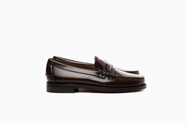 Sebago Dan Regimental X J. Press Brown Burgundy Footwear