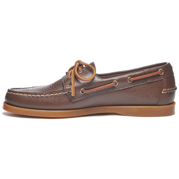 Sebago Portland Martellato Brown Cognac Gum Footwear
