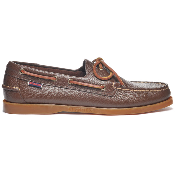 sebago Portland Martellato Brown Cognac Gum Footwear