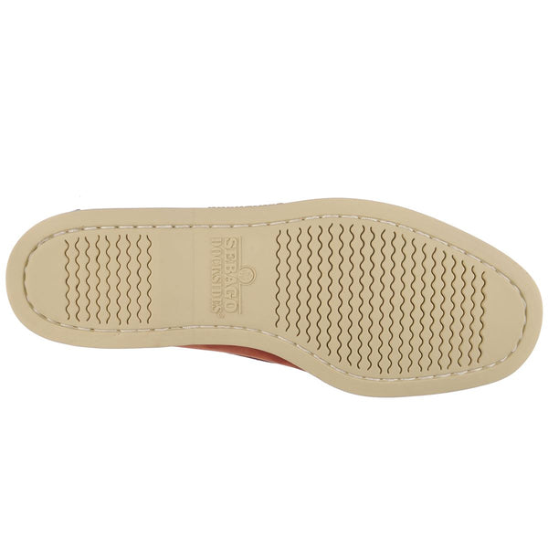 Sebago Portland Nubuck Waxy Coral / Blue Navy Footwear