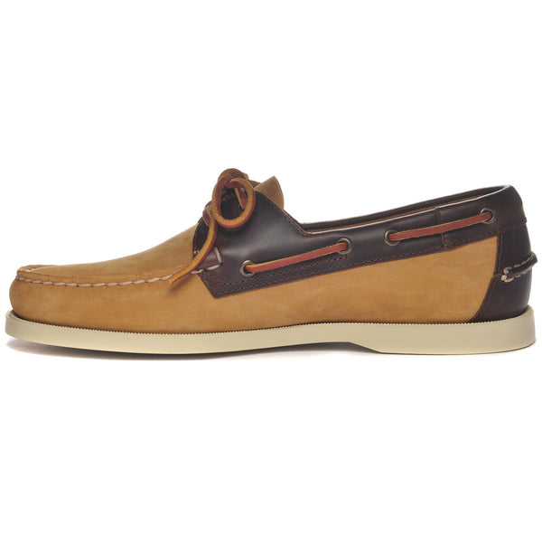 Sebago Portland Nubuck Waxy Yellow Mustard / Dk Brown Footwear