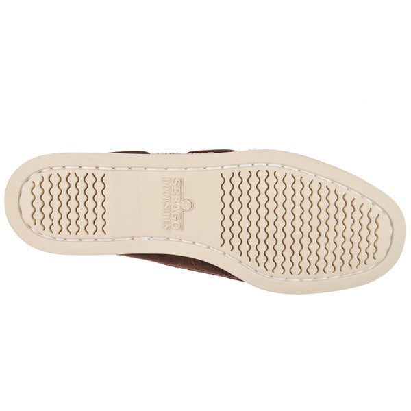 Sebago Portland Rough Out Woman Dark Brown Footwear