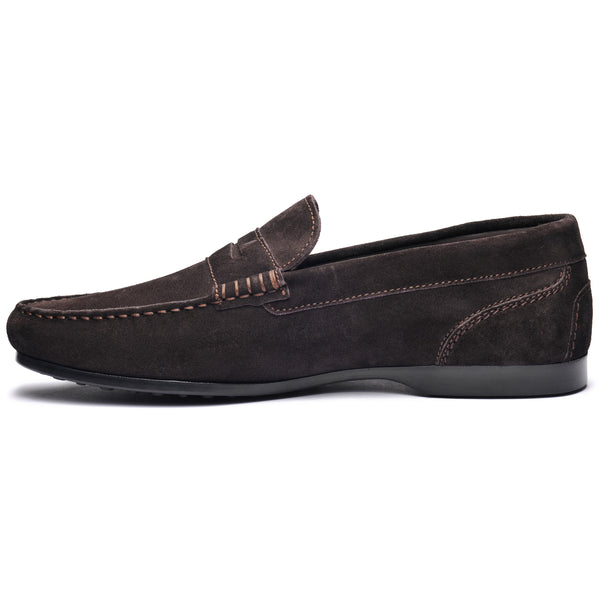 Sebago Byron Suede Dark Brown Footwear