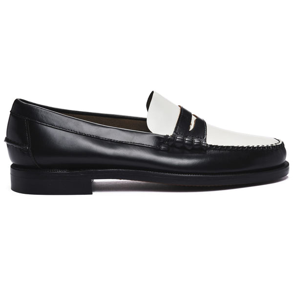 sebago Classic Dan Black/White Footwear