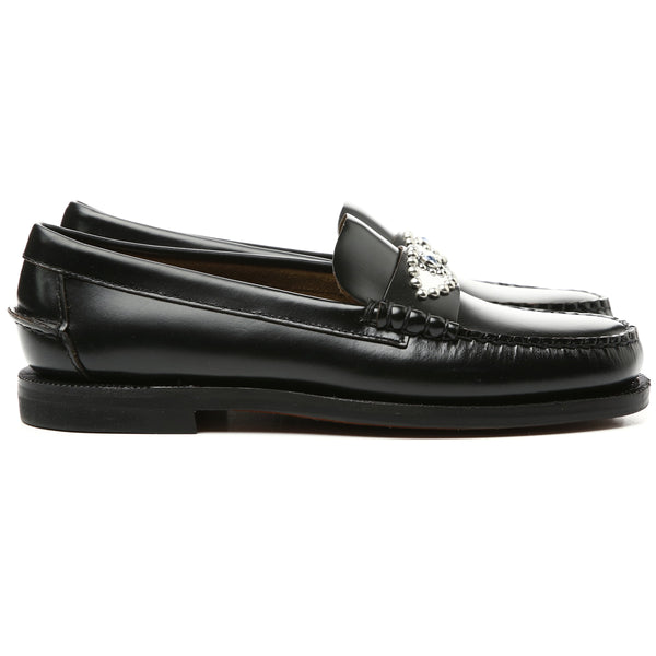 sebago Classic Dan Eye HTC LA Woman Black Footwear