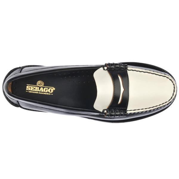 Sebago Classic Dan Woman Black/White Footwear
