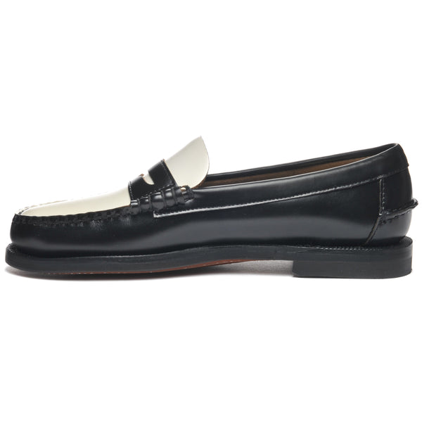 Sebago Classic Dan Woman Black/White Footwear