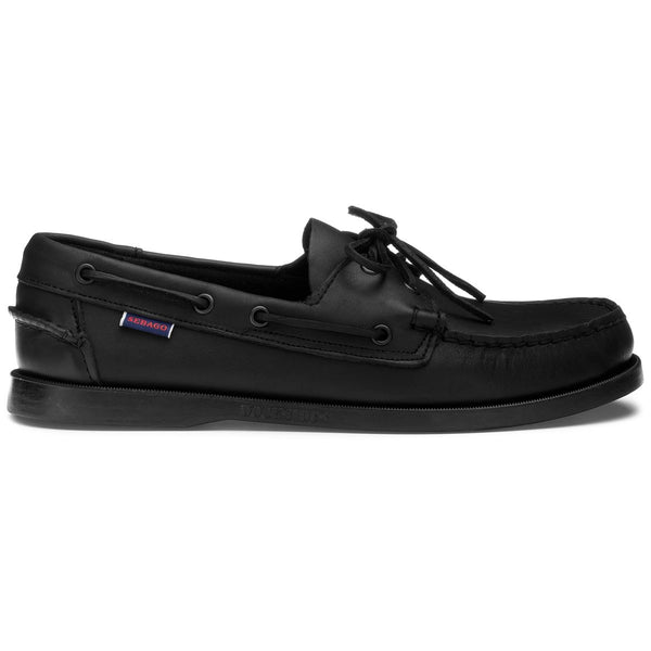 sebago Classic Portland Total Black Footwear