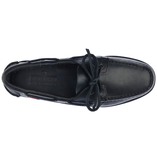 Sebago Classic Portland Woman Total Black Footwear