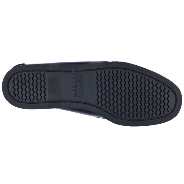 Sebago Classic Portland Woman Total Black Footwear