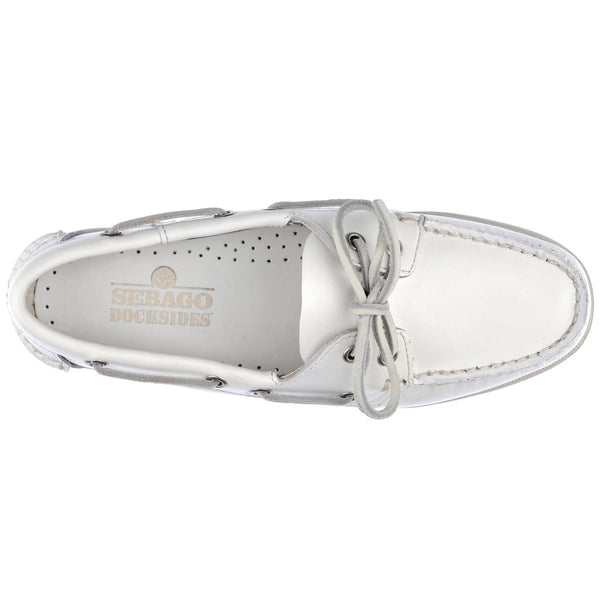 Sebago Classic Portland Woman White Footwear