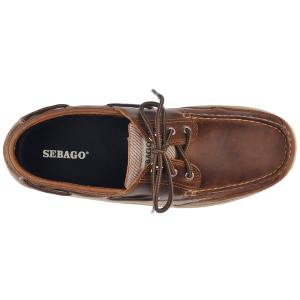 Sebago Clovehitch Waxed Brown Cinnamon Footwear