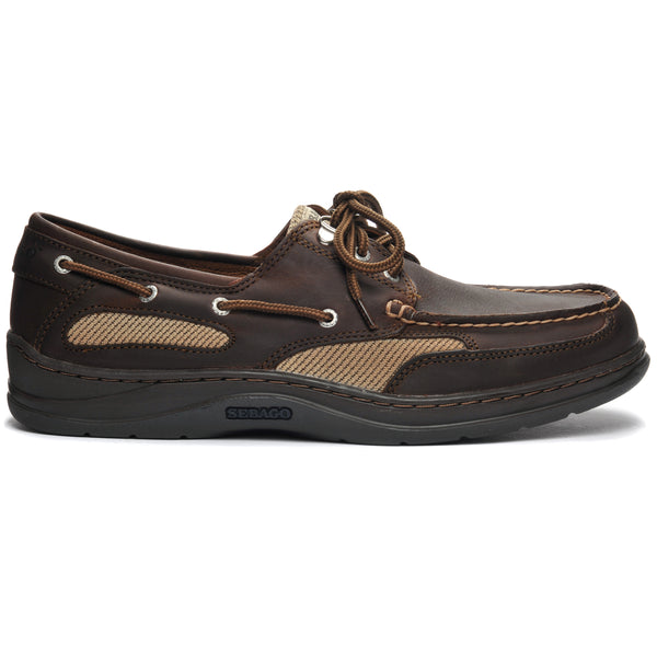 sebago Clovehitch Waxed Moro & Light Beige Footwear