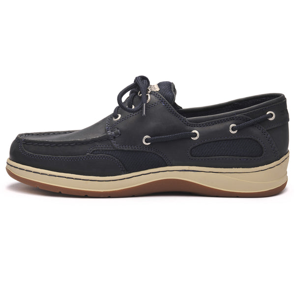 Sebago Clovehitch Waxed Navy Blue Footwear