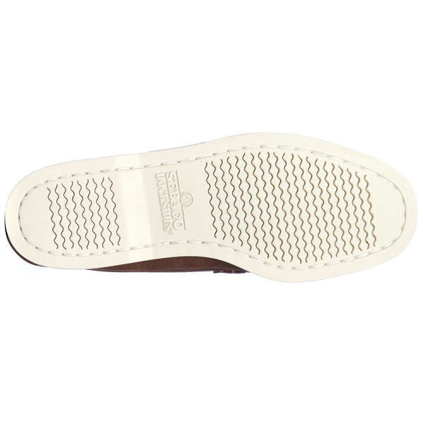 Sebago Dan Boat Rough Out Dark Brown Footwear