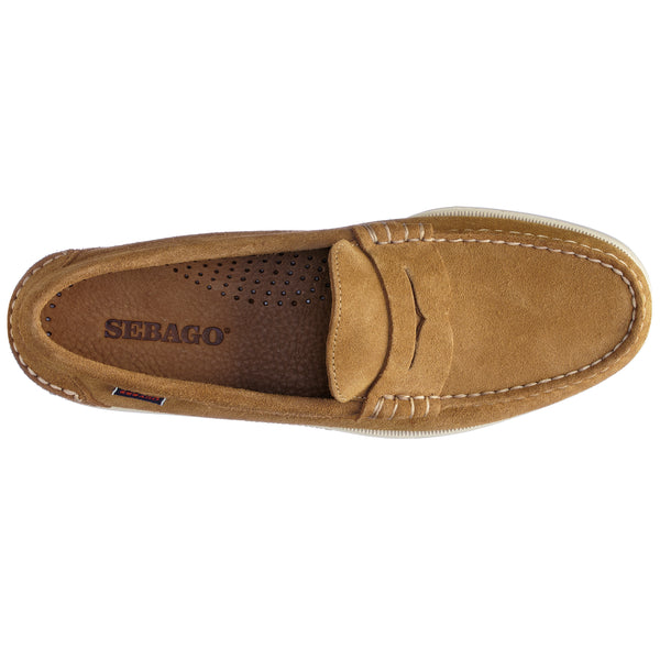 Sebago Dan Boat Roughout Cognac Footwear