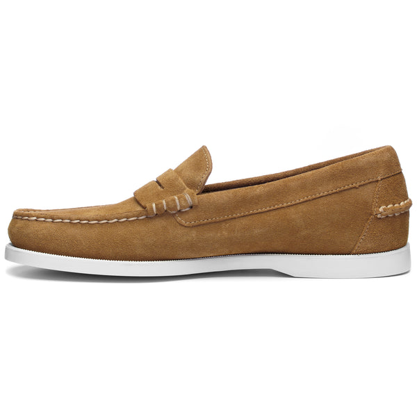 Sebago Dan Boat Roughout Cognac Footwear