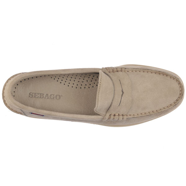 Sebago Dan Boat Roughout Taupe Footwear