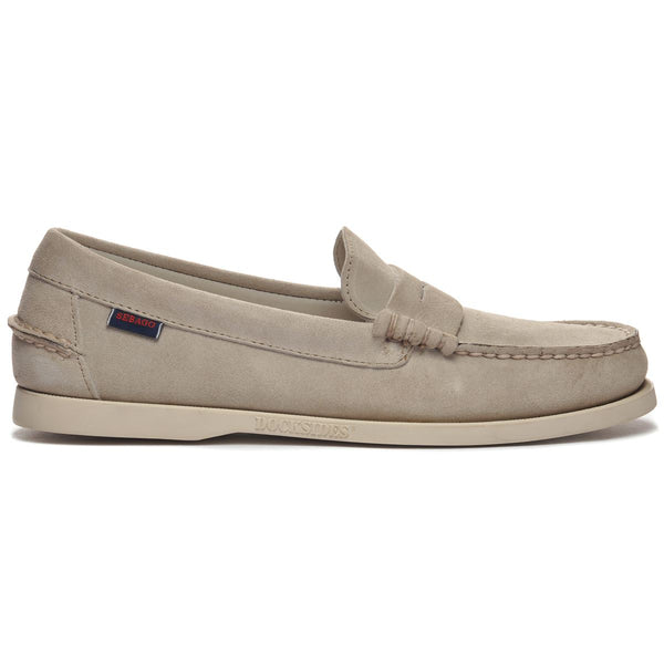 sebago Dan Boat Roughout Taupe Footwear