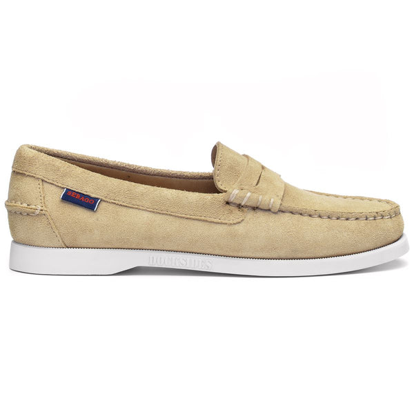 sebago Dan Boat Roughout Woman Camel Footwear