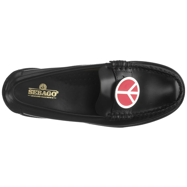 Sebago Dan Charms Woman Black Peace Footwear