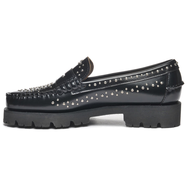 Sebago Dan Lug Studs Woman Black Footwear
