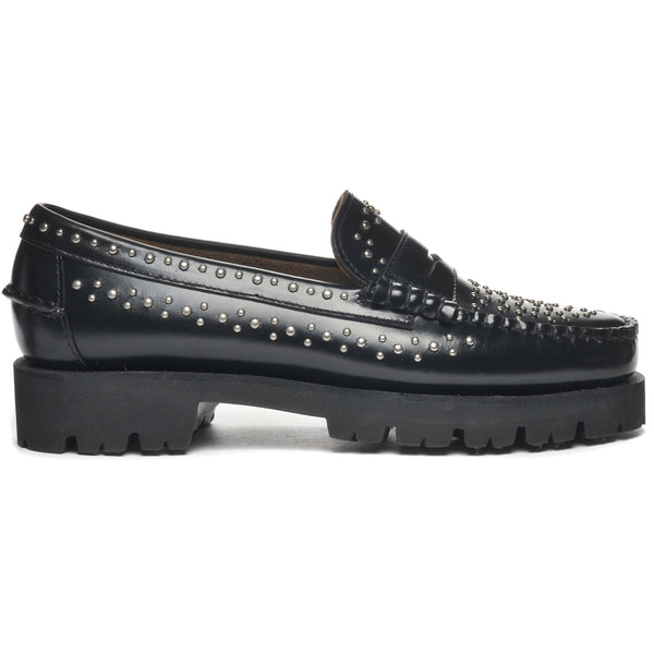 sebago Dan Lug Studs Woman Black Footwear