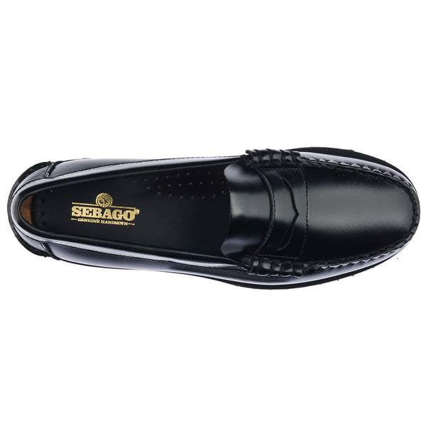 Sebago Dan Lug Woman Black Footwear