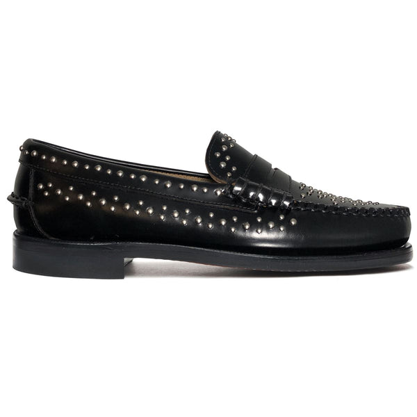 sebago Dan Studs Black Footwear