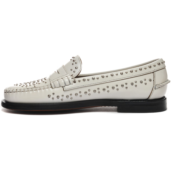 Sebago Dan Studs Woman White Footwear