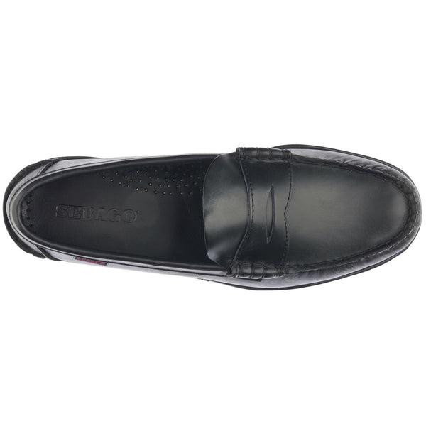 Sebago Dolphin Waxed Total Black Footwear