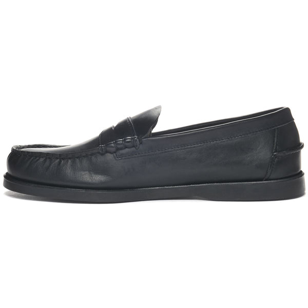 Sebago Dolphin Waxed Total Black Footwear