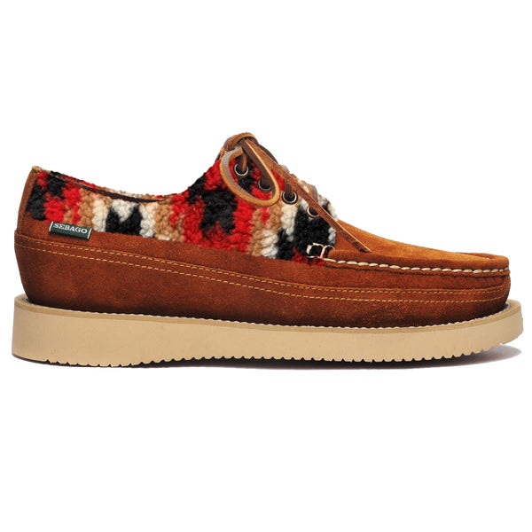 Sebago Makwa Aztec Cognac & Woven Footwear