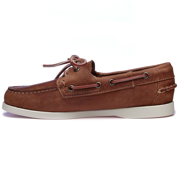 Sebago Portland Crazy H Woman Tan Footwear