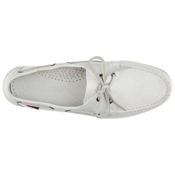 Sebago Portland Martellato White Footwear