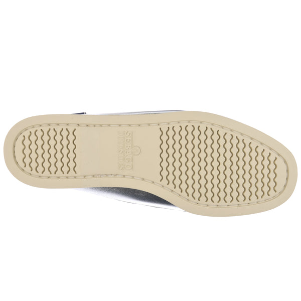 Sebago Portland Met Woman Silver Footwear
