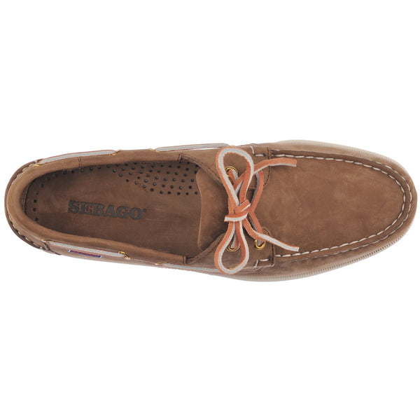Sebago Portland Nubuck Brown Seal Footwear