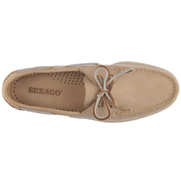 Sebago Portland Nubuck Woman Beige Camel Footwear