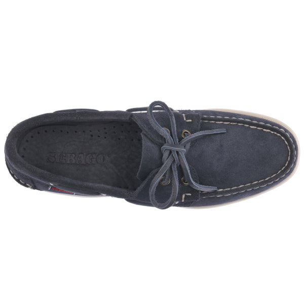 Sebago Portland Rough Out Blue Universe Footwear