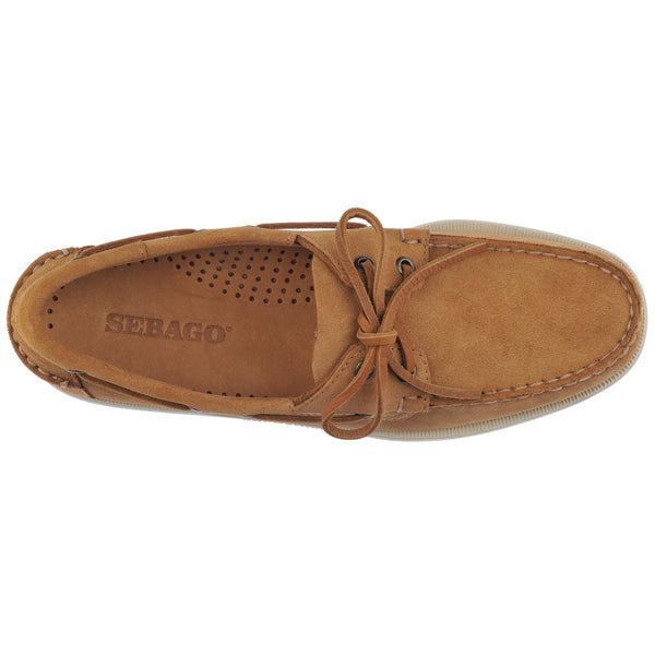 Sebago Portland Rough Out Brown Cognac Footwear