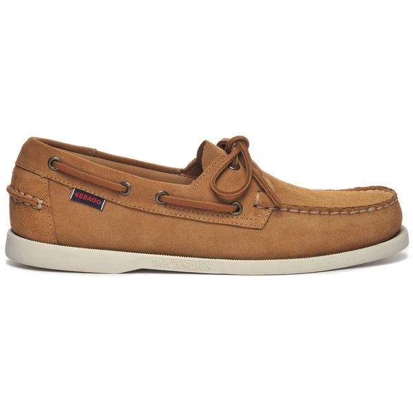 sebago Portland Rough Out Brown Cognac Footwear