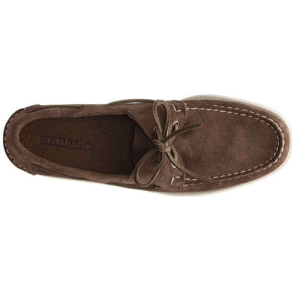 Sebago Portland Rough Out Dark Brown Footwear