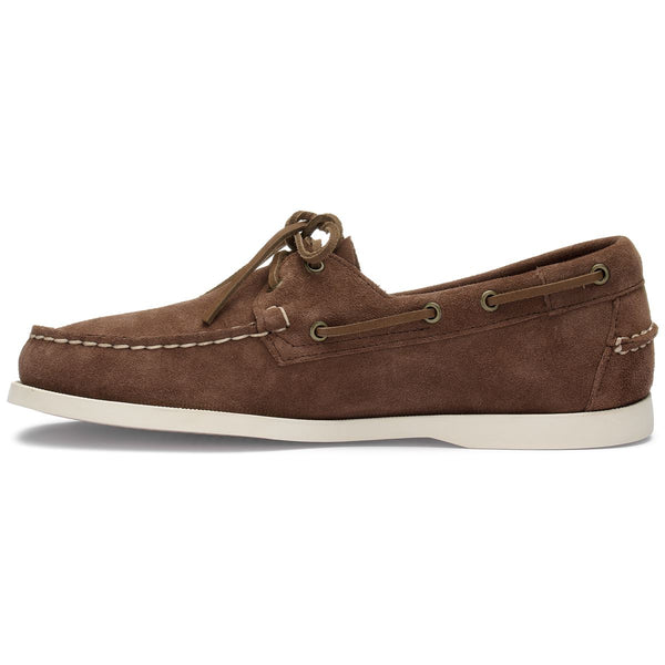 Sebago Portland Rough Out Dark Brown Footwear