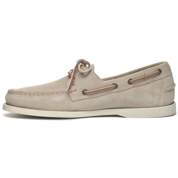 Sebago Portland Roughout Beige Taupe Footwear