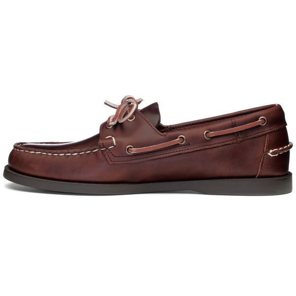 Sebago Portland Waxed Brown & Dark Ocra Footwear