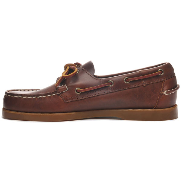 Sebago Portland Waxed Brown Honey Footwear