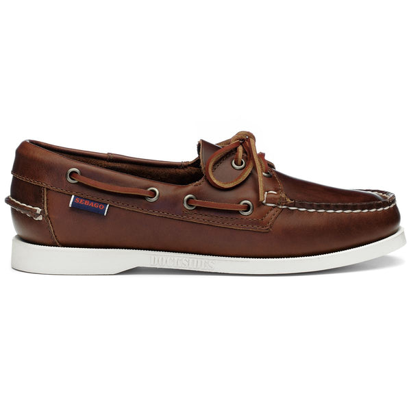 sebago Portland Waxed Woman Brown Footwear